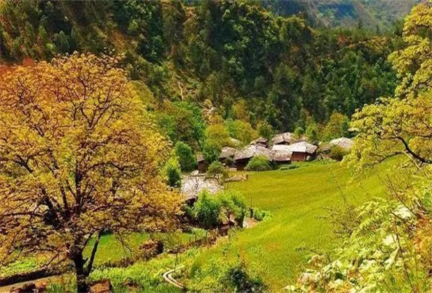 怒江旅游：怒江古鎮(zhèn)、古村的秋色分享